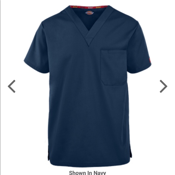 Men’s Dickies EDS Scrub Top - Picture 1 of 6